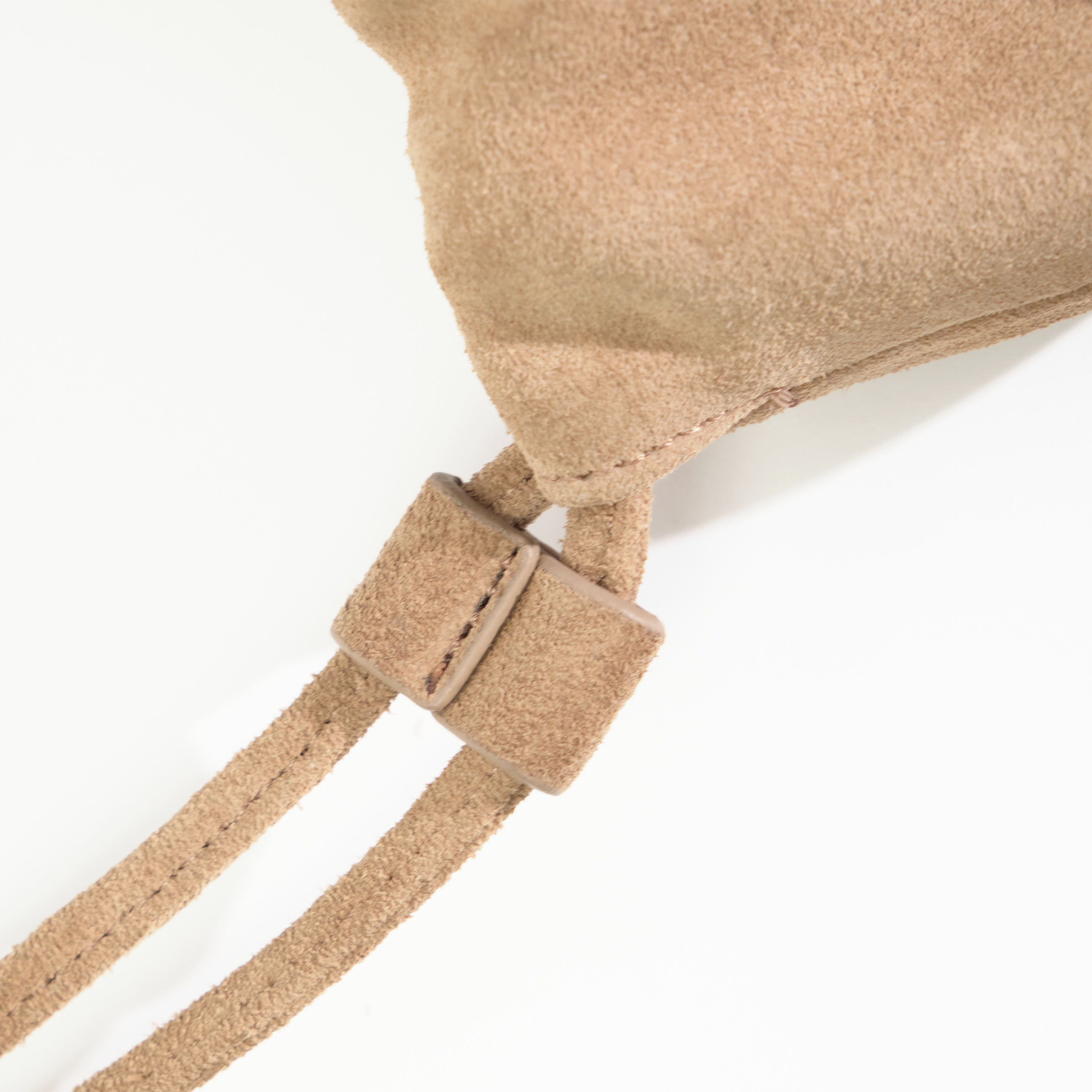 2way Suede Bucket Bag / 2ウェイスウェードバッグ（ダークブラウン・ライトキャメル）