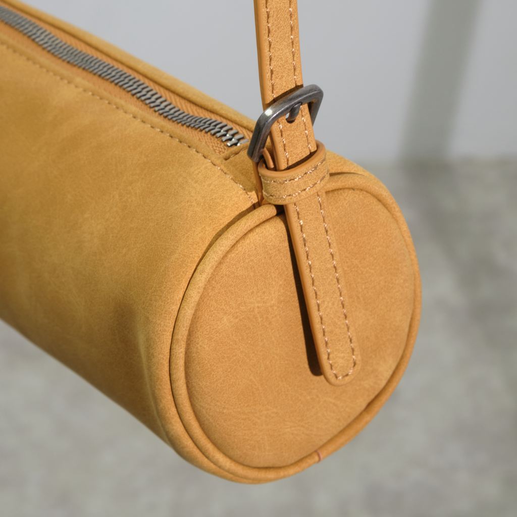 Adjustable Mini Shoulder Bag / アジャスタブルミニショルダーバッグ（ブラック・ベージュ・イエロー）