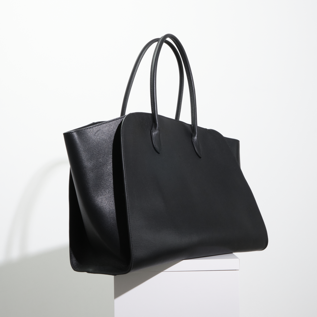 Leather Big Tote Bag / レザービッグトートバッグ（ブラック・ブラウン）