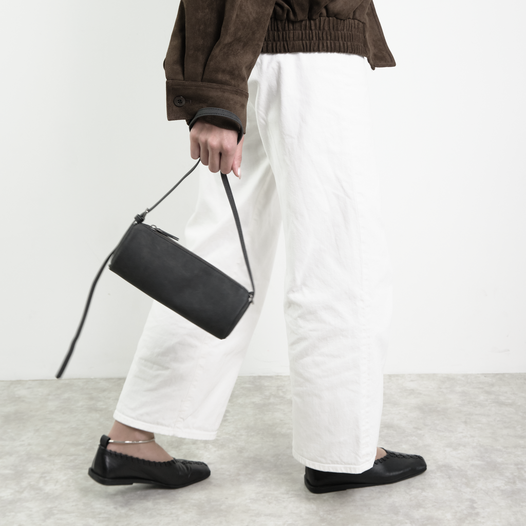 Adjustable Mini Shoulder Bag / アジャスタブルミニショルダーバッグ（ブラック・ベージュ・イエロー）