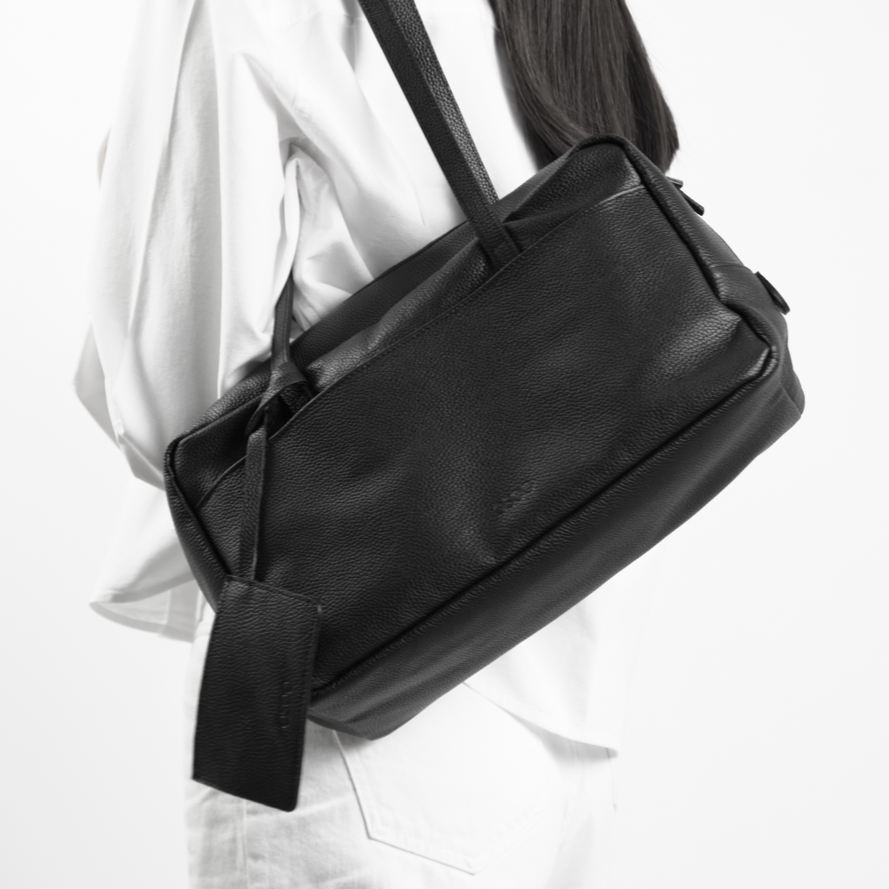 Soft Leather Square Bag