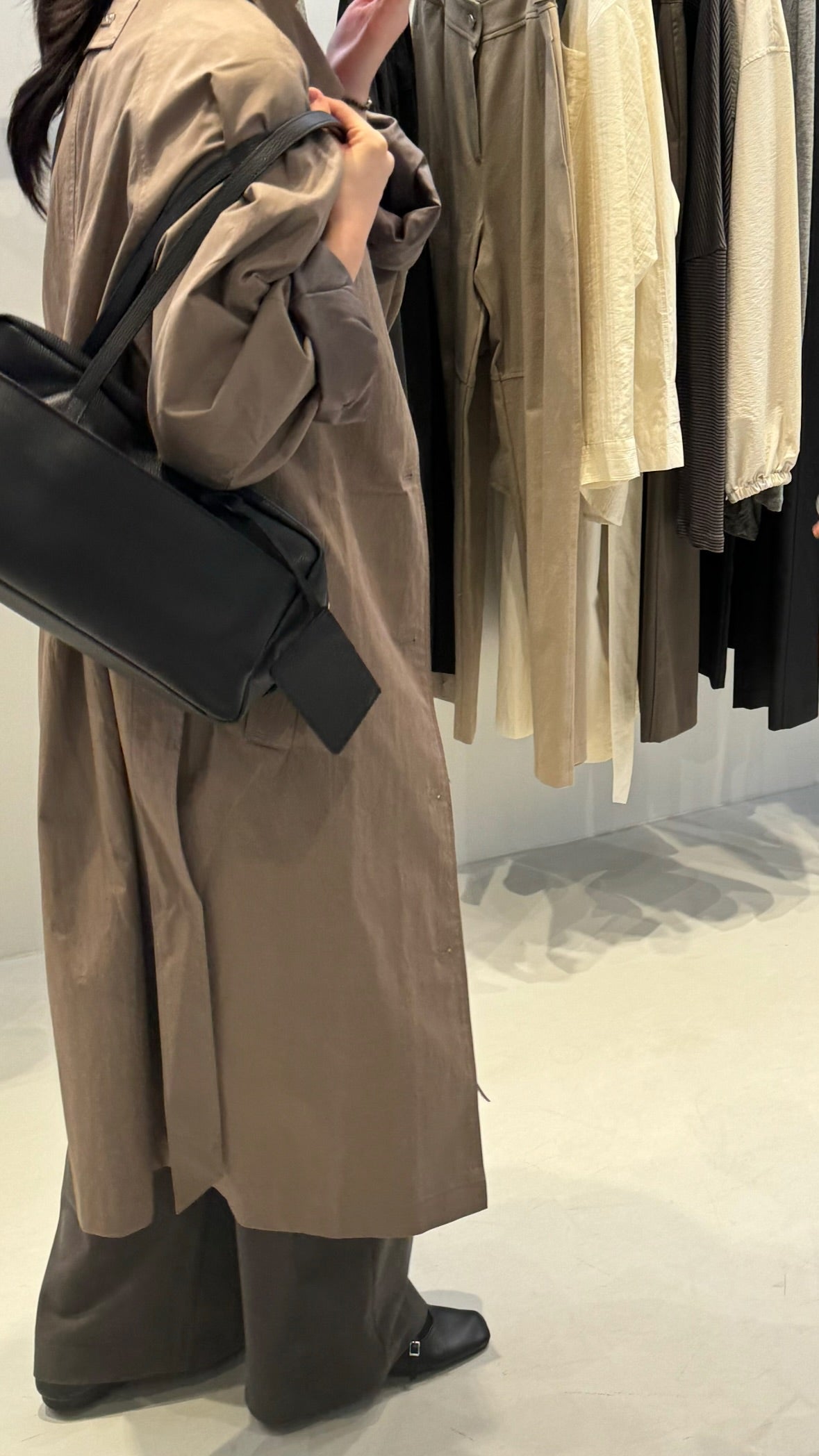 Soft Leather Square Bag / ソフトレザースクエアバッグ