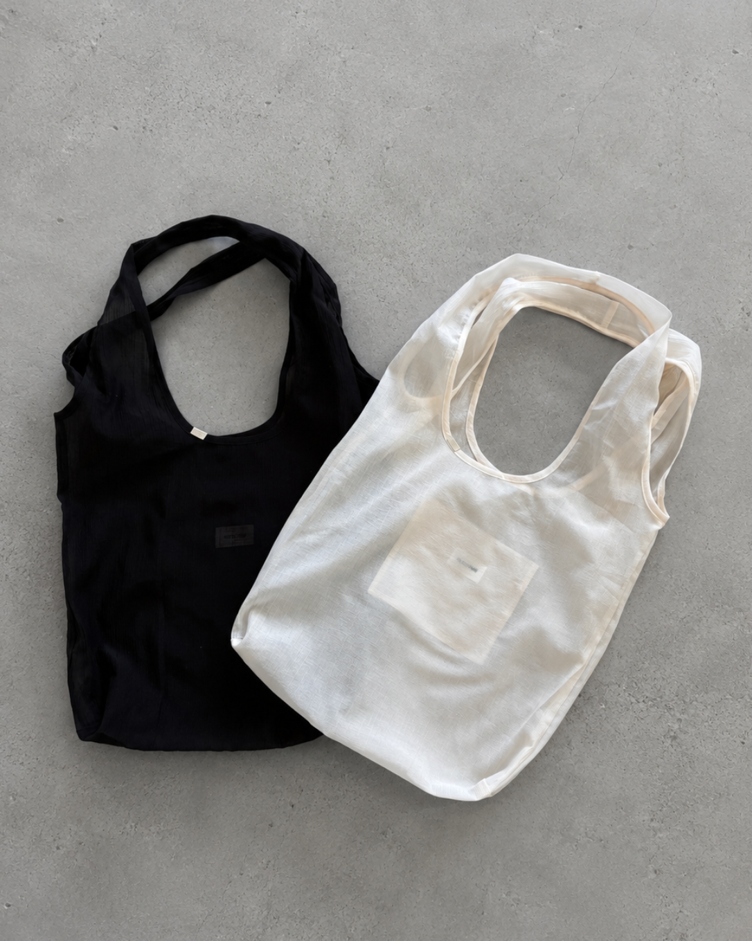 Sheer Cotton Tote Bag / シアーコットントートバッグ