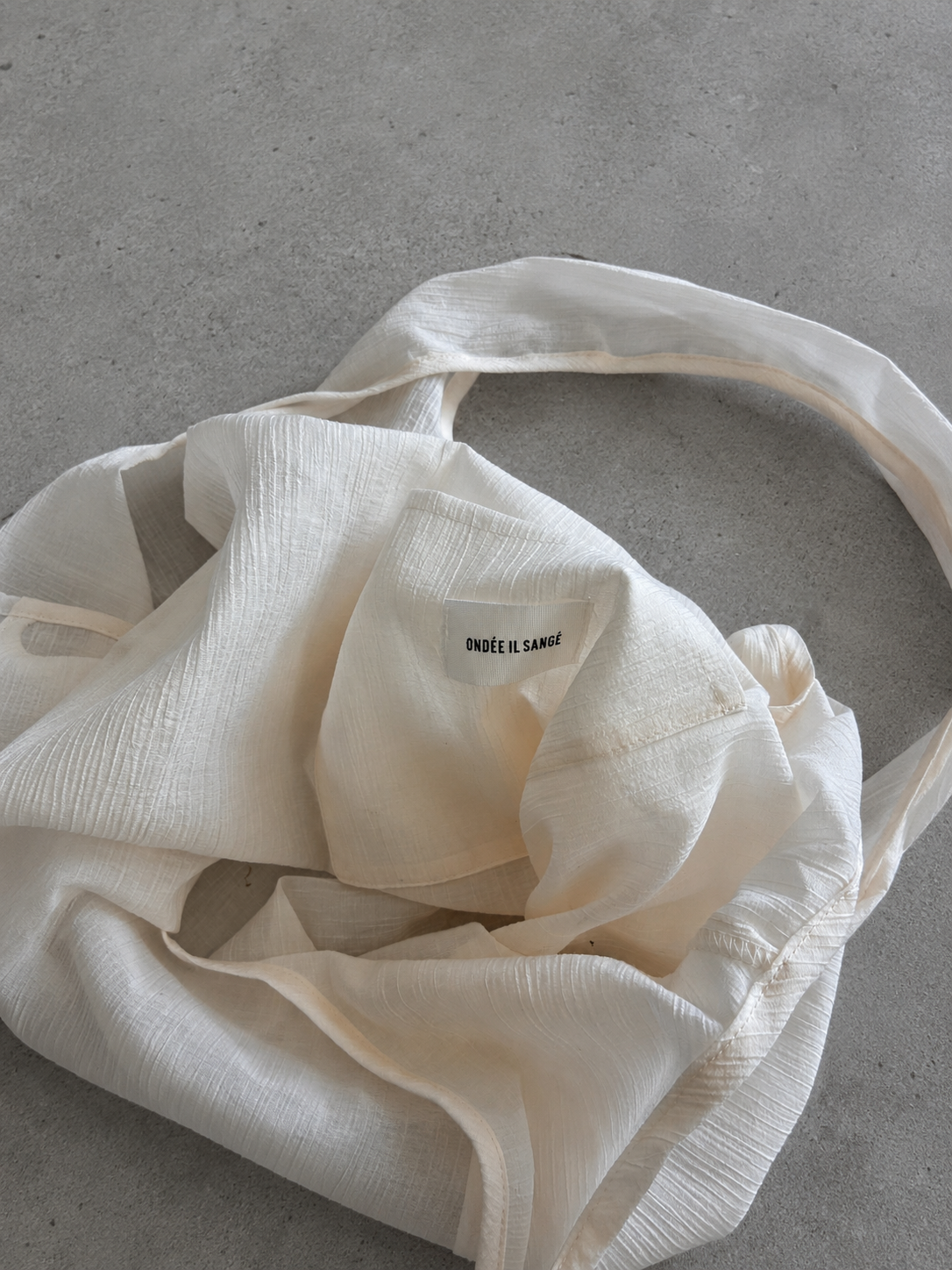 Sheer Cotton Tote Bag / シアーコットントートバッグ