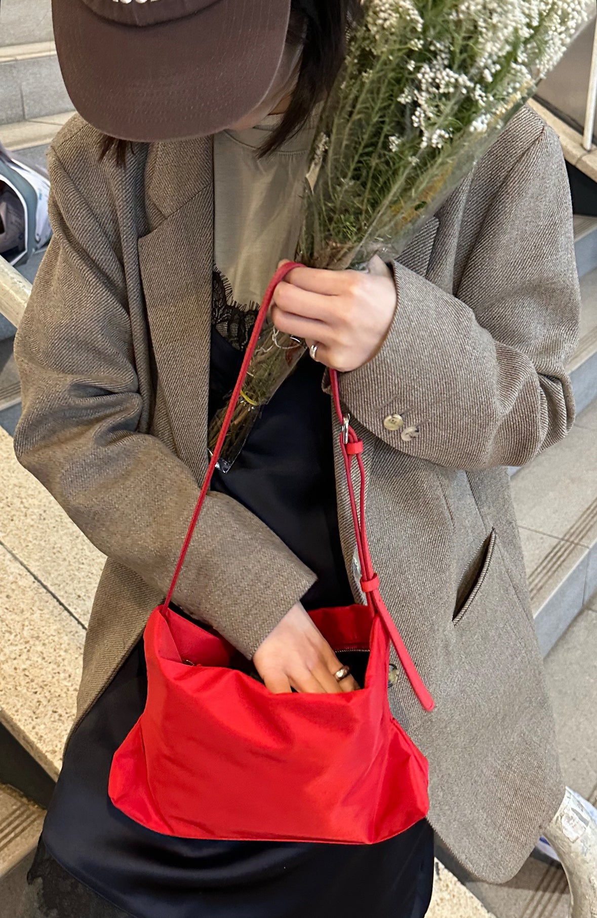 Adjustable Nylon Hand Bag / アジャスタブルナイロンハンドバッグ
