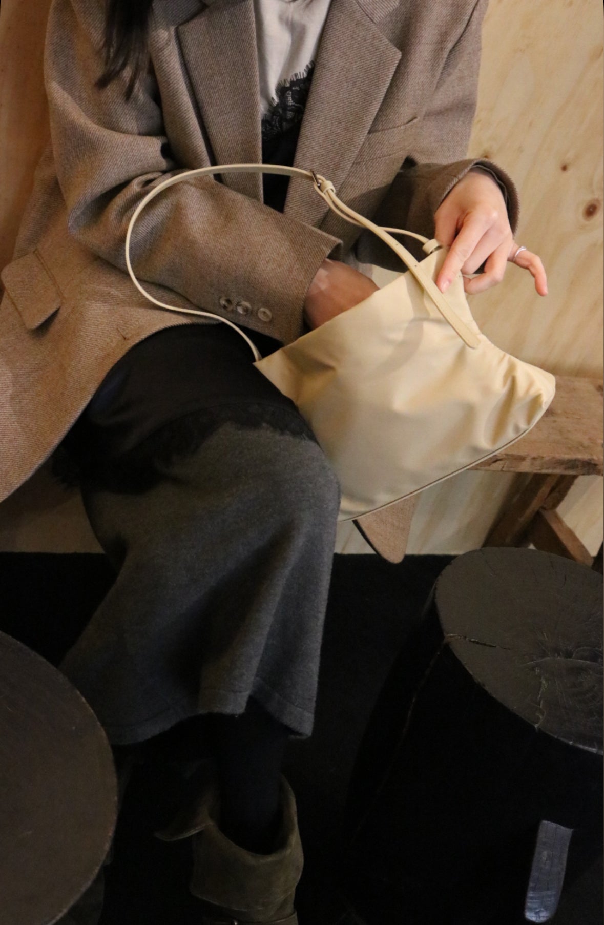 Adjustable Nylon Hand Bag / アジャスタブルナイロンハンドバッグ