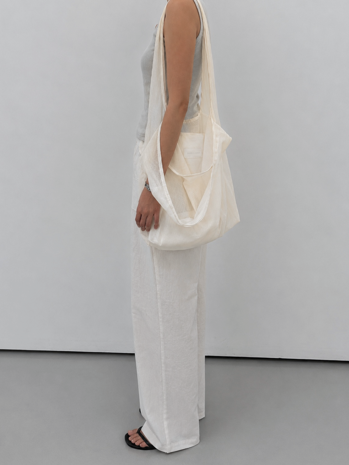 Sheer Cotton Tote Bag / シアーコットントートバッグ