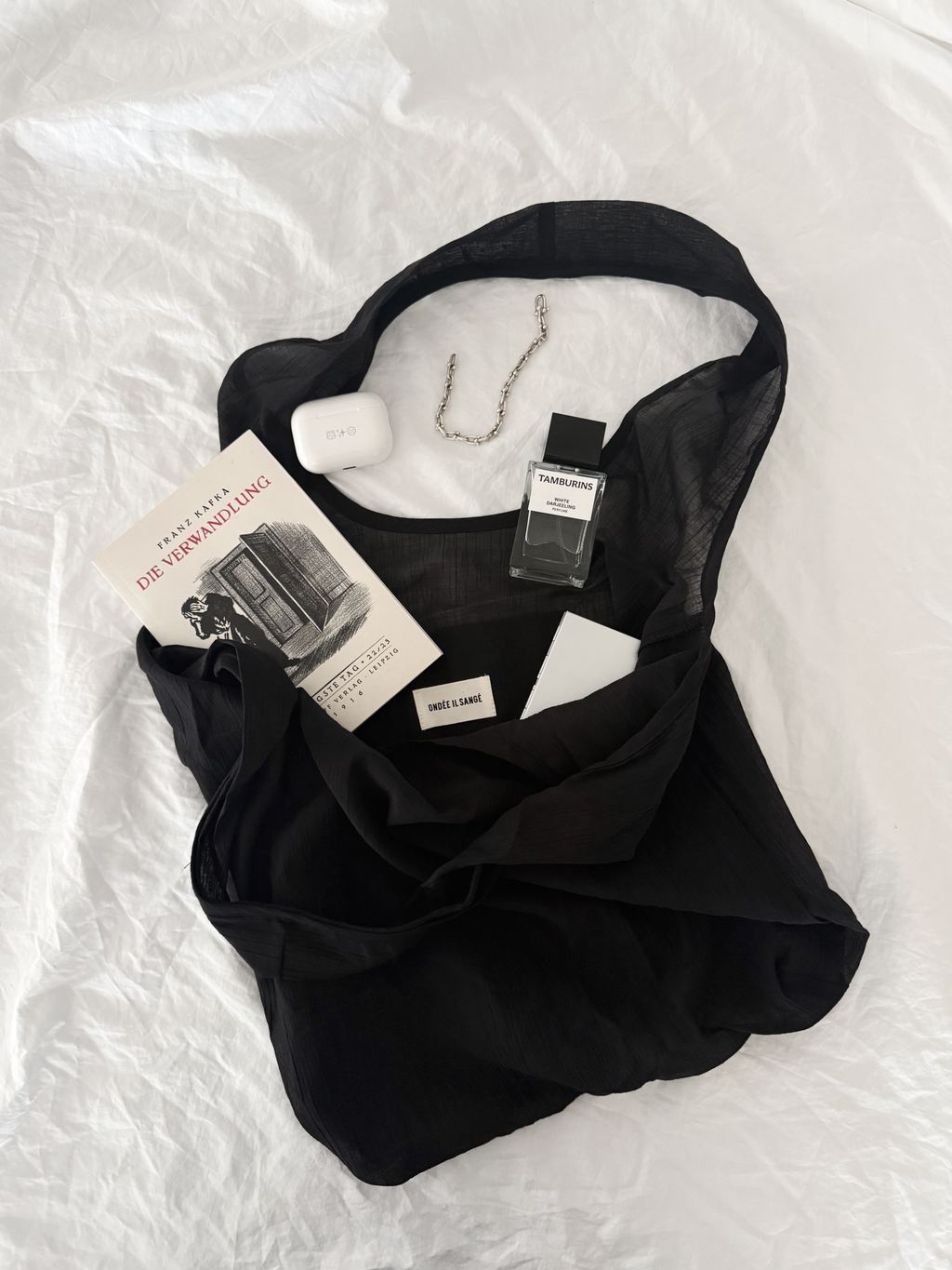 Sheer Cotton Tote Bag / シアーコットントートバッグ