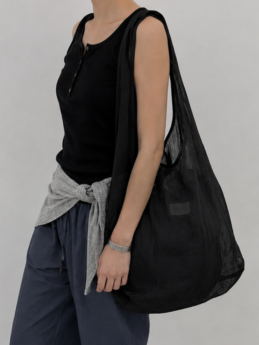 Sheer Cotton Tote Bag / シアーコットントートバッグ
