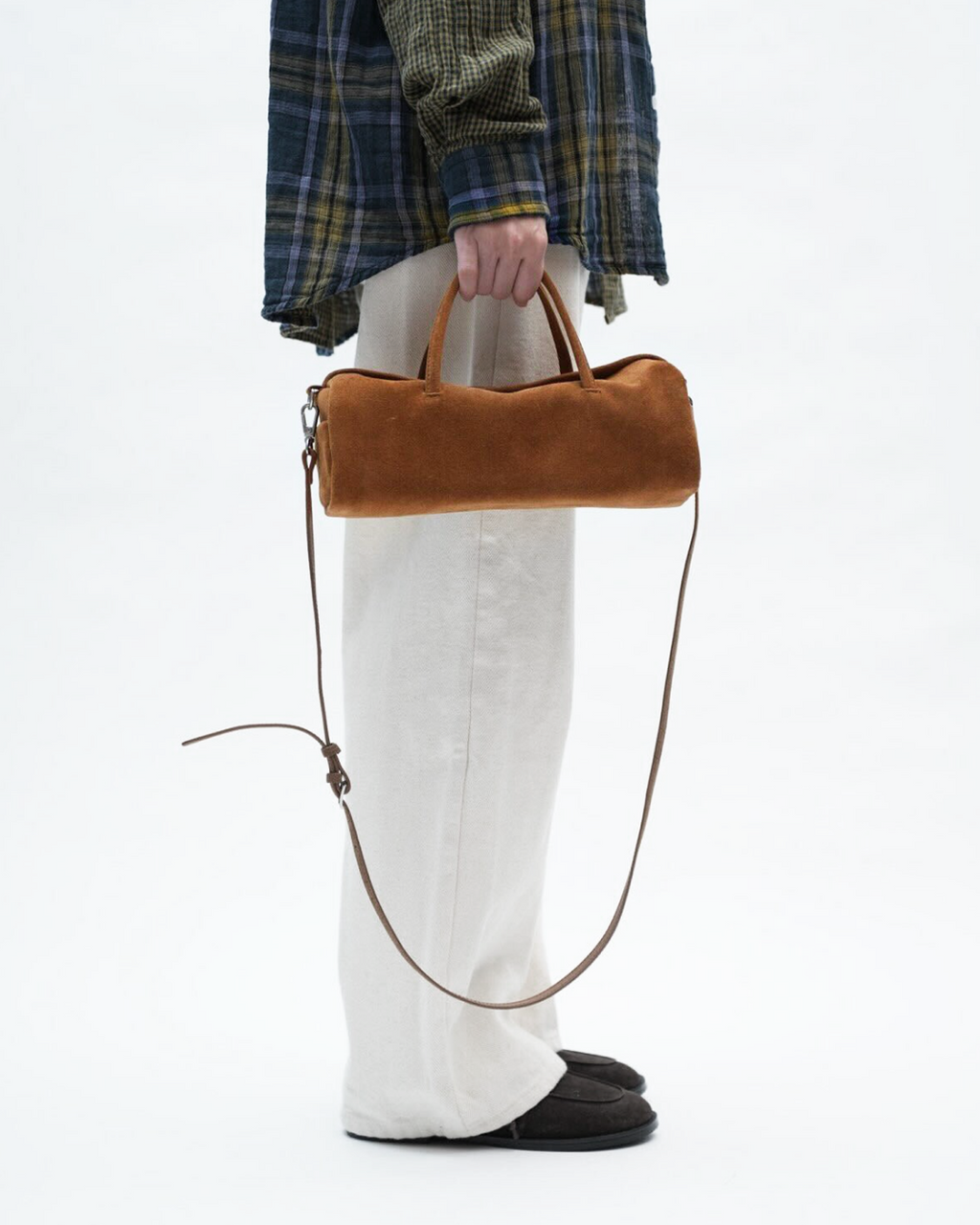 Soft Baguette Shoulder Bag / ソフトバゲットバッグ（ブラック・ブラウン）