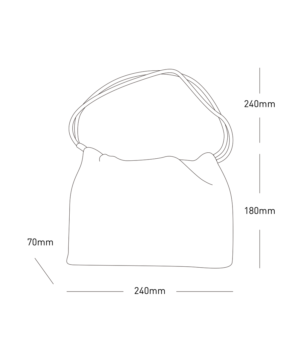 2way Suede Bucket Bag / 2ウェイスウェードバッグ（ダークブラウン・ライトキャメル）