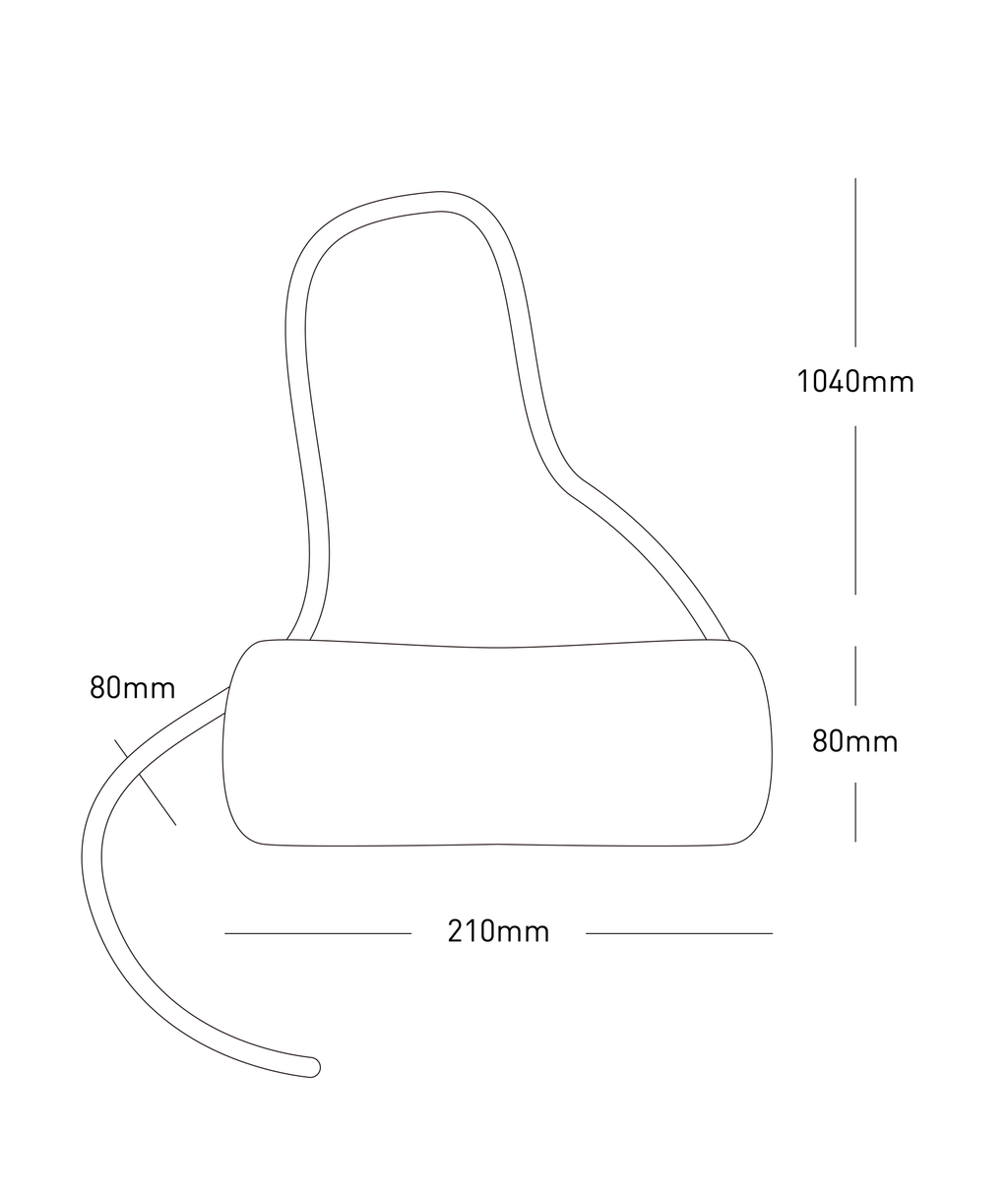 Adjustable Mini Shoulder Bag / アジャスタブルミニショルダーバッグ（ブラック・ベージュ・イエロー）