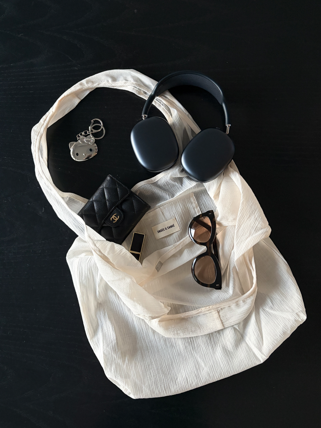 Sheer Cotton Tote Bag / シアーコットントートバッグ